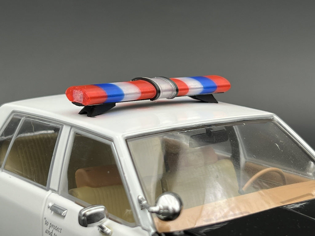 1/24 25 Scale Model Jetstream Lightbar Oklahoma Highway Patrol Blue Red 2419 OHP11