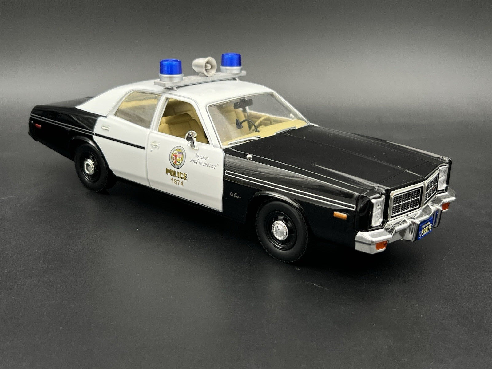 1/18 Blue Mars Skybolt Beacon Lightbar Siren Speaker Police Sheriff Fire15