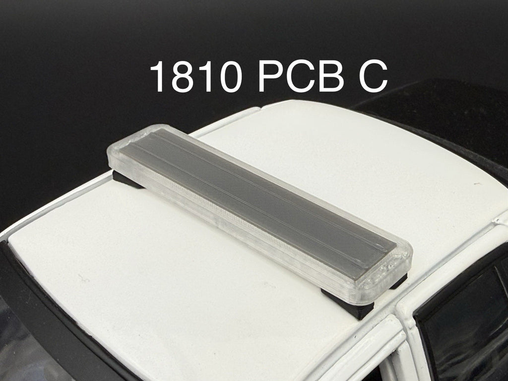 1/18 Scale Model PCB Compatible Whelen Liberty Lightbar Police Motormax 1810PCBC0