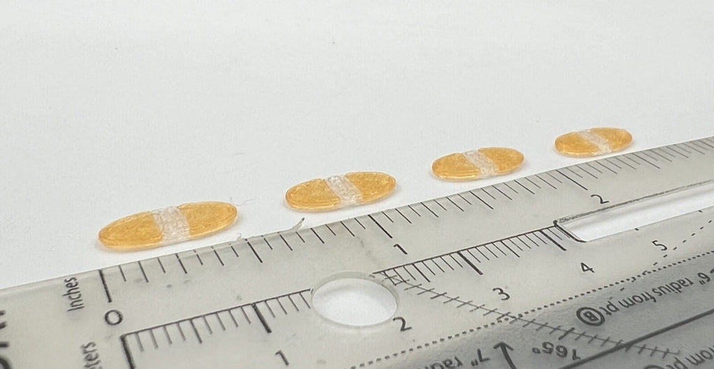 4 Pack 1/87 HO Scale Amber Federal Signal Arjent Lightbar Security Car Tow Truck1