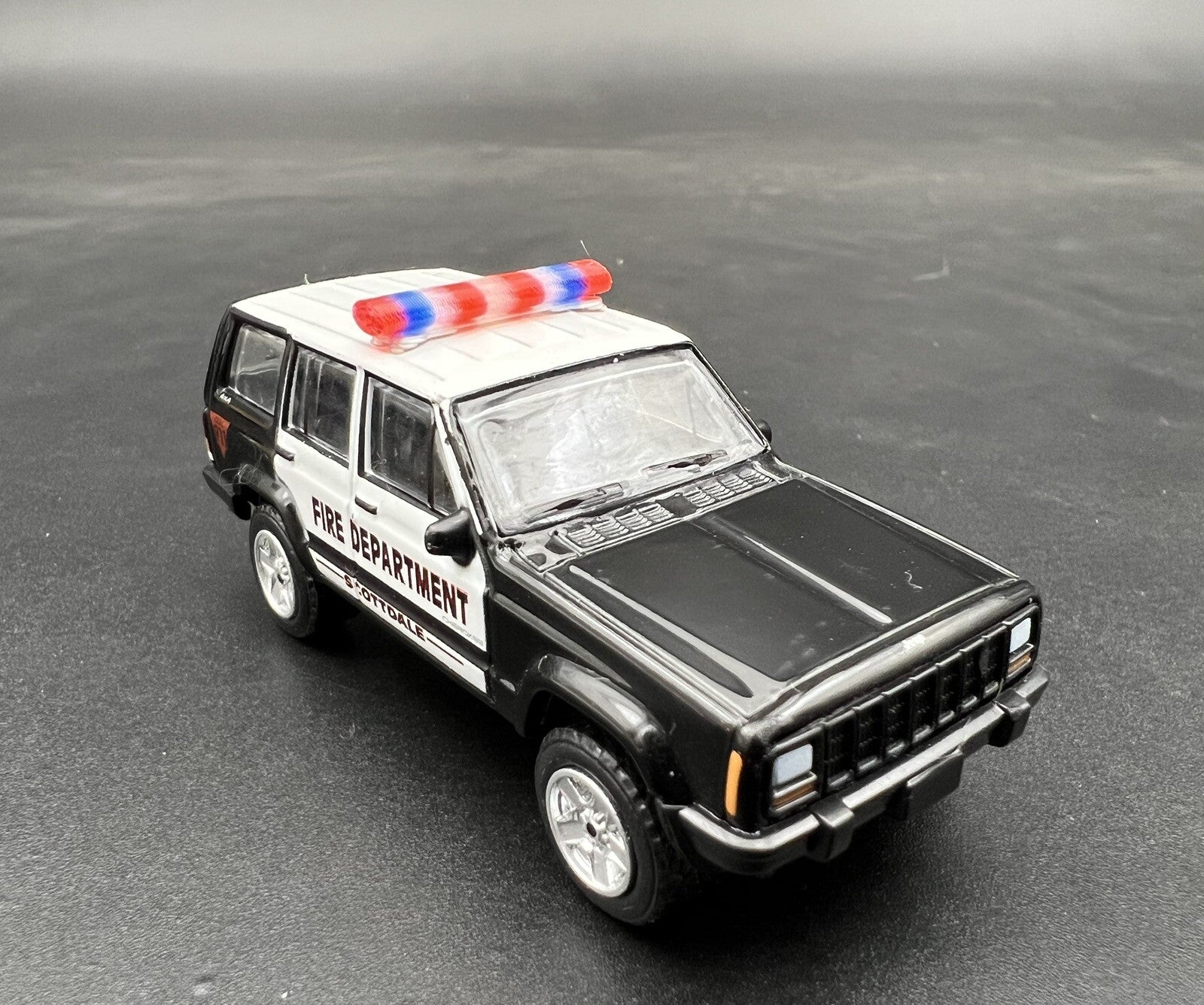 2 Pack 1/64 Blue Red Oklahoma Highway Patrol Aerodynic Lightbar Police4