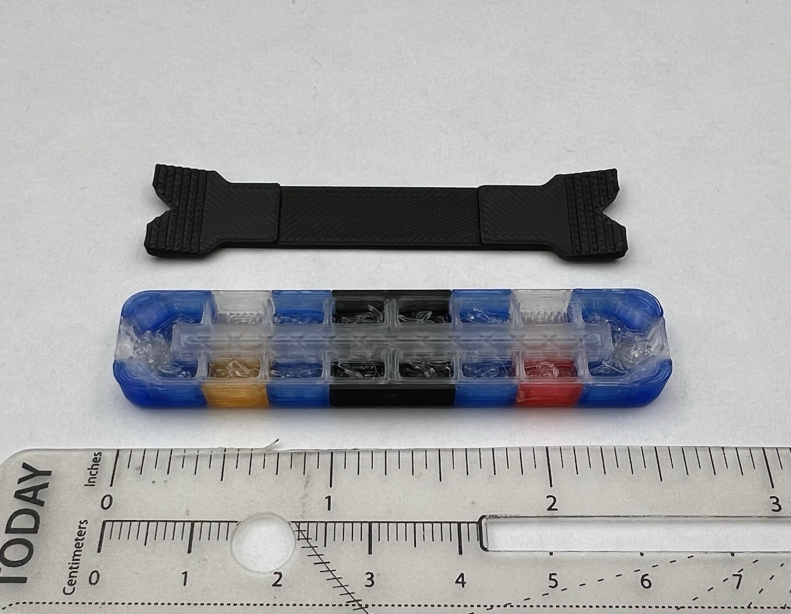 1/18 Scale LED Ready Whelen Edge United Kingdom Police Lightbar Blue Red 1812 UK14