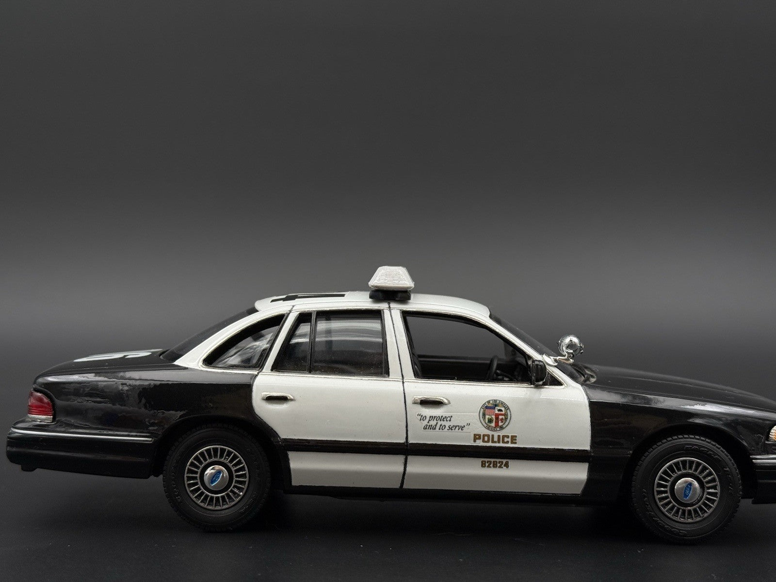 1/24 1/25 Scale Model Clear Code 3 LP6000 Lightbar Police Fire 2411ClearC12