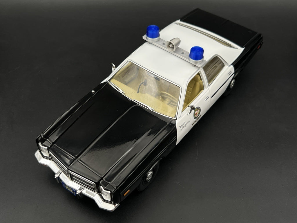 1/18 Blue Mars Skybolt Beacon Lightbar Siren Speaker Police Sheriff Fire17