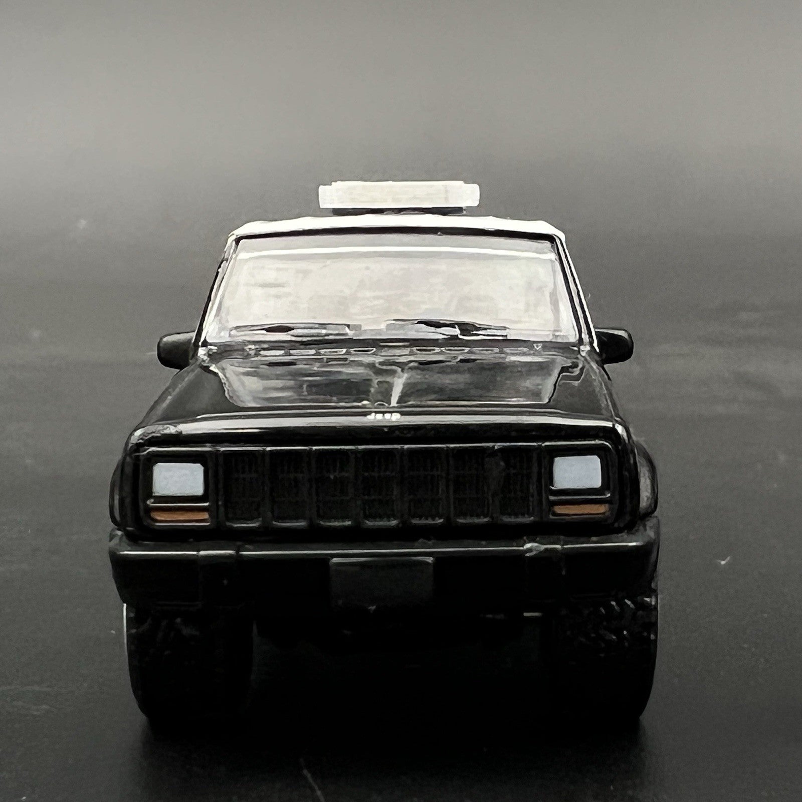 2 Pack 1/64 Mini Whelen Edge Lightbar Gray Top Cover Police Sheriff Fire10