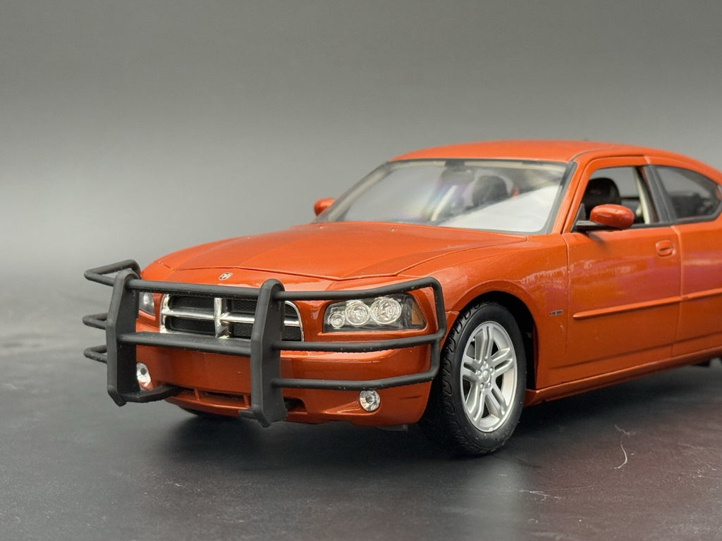 1/18 Go Rhino Wrap Around Push Bumper Pushbar Welly Dodge Charger Police 185114