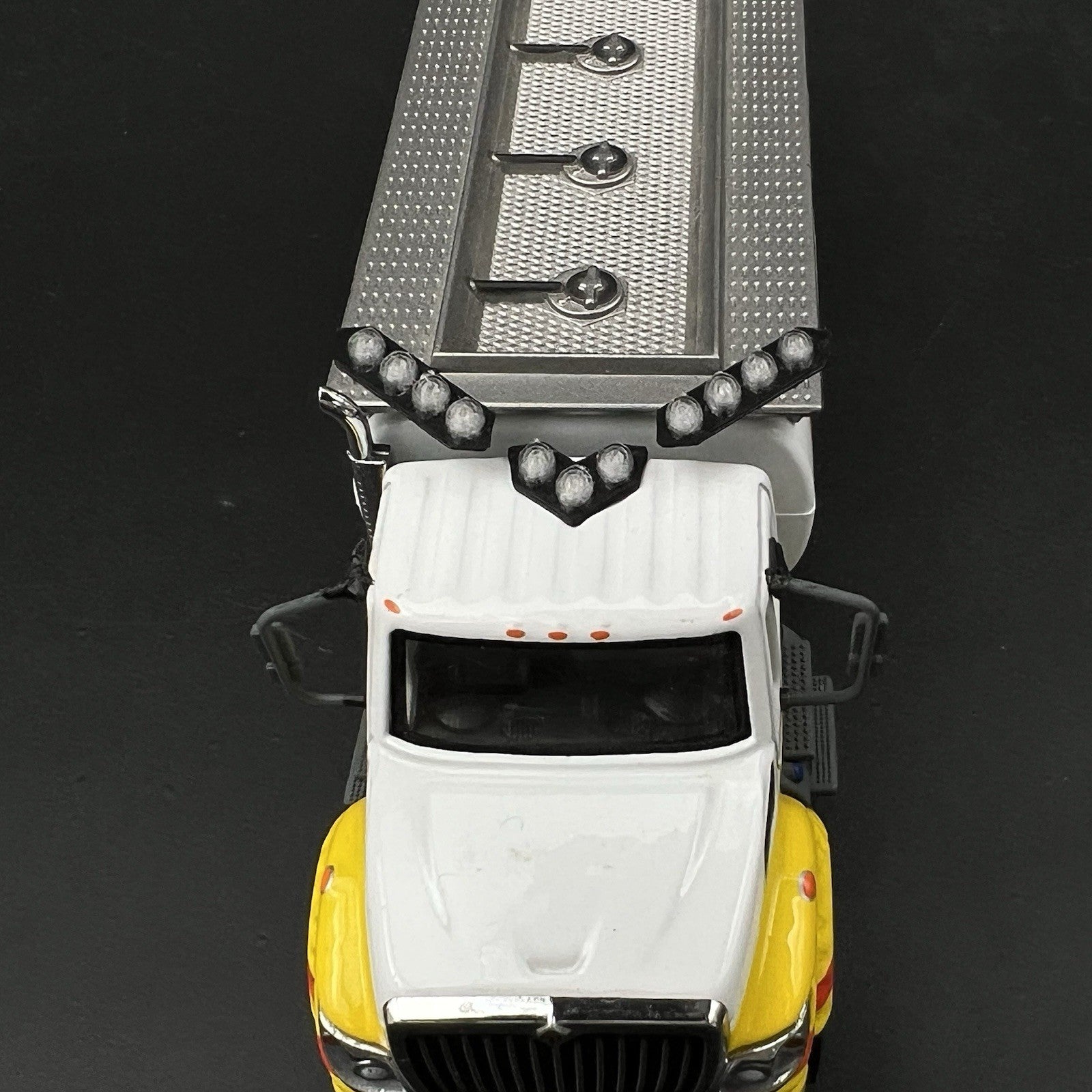 3 Pack 1/64 Clear Split Vision SLR Lightbar Fire Truck Ladder Code 3 Kitbash11