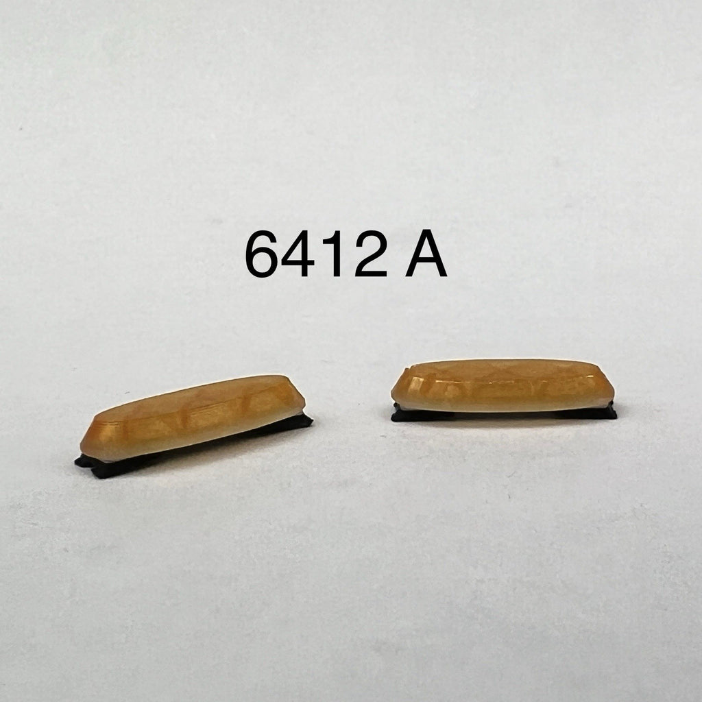 2-Pack 1/64 Scale Model Amber Federal Vista Lightbar Work Construction 6412A0