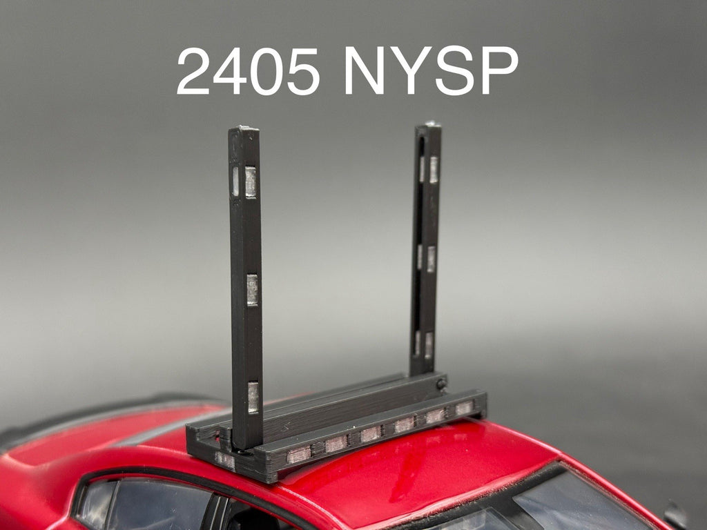 1/24 25 LED Compatible NYSP High Riser New York State Police Style Lightbar0