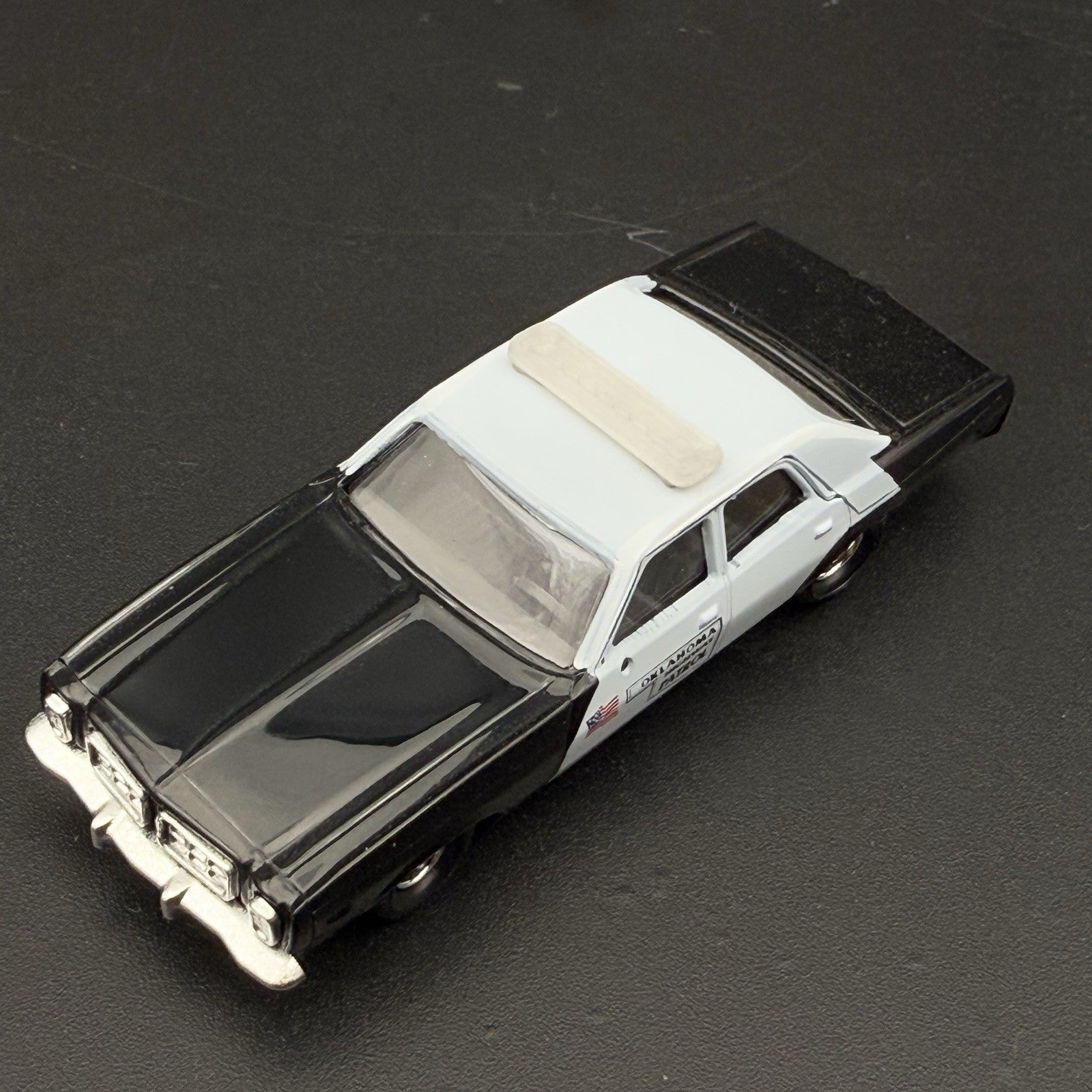 4-Pack 1/87 HO Scale Model Clear LED Style Whelen Lightbar Police Fire 8701C6