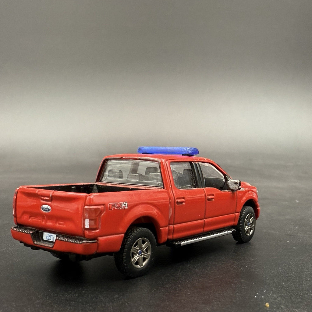 2 Pack 1/64 Blue Lightbar Police Sheriff State Highway Patrol Hansch DBS85011