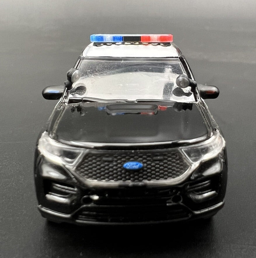 2-Pack 1/64 Scale Model Whelen Edge Lightbar Blue Red Police SUV Car 6409BR14