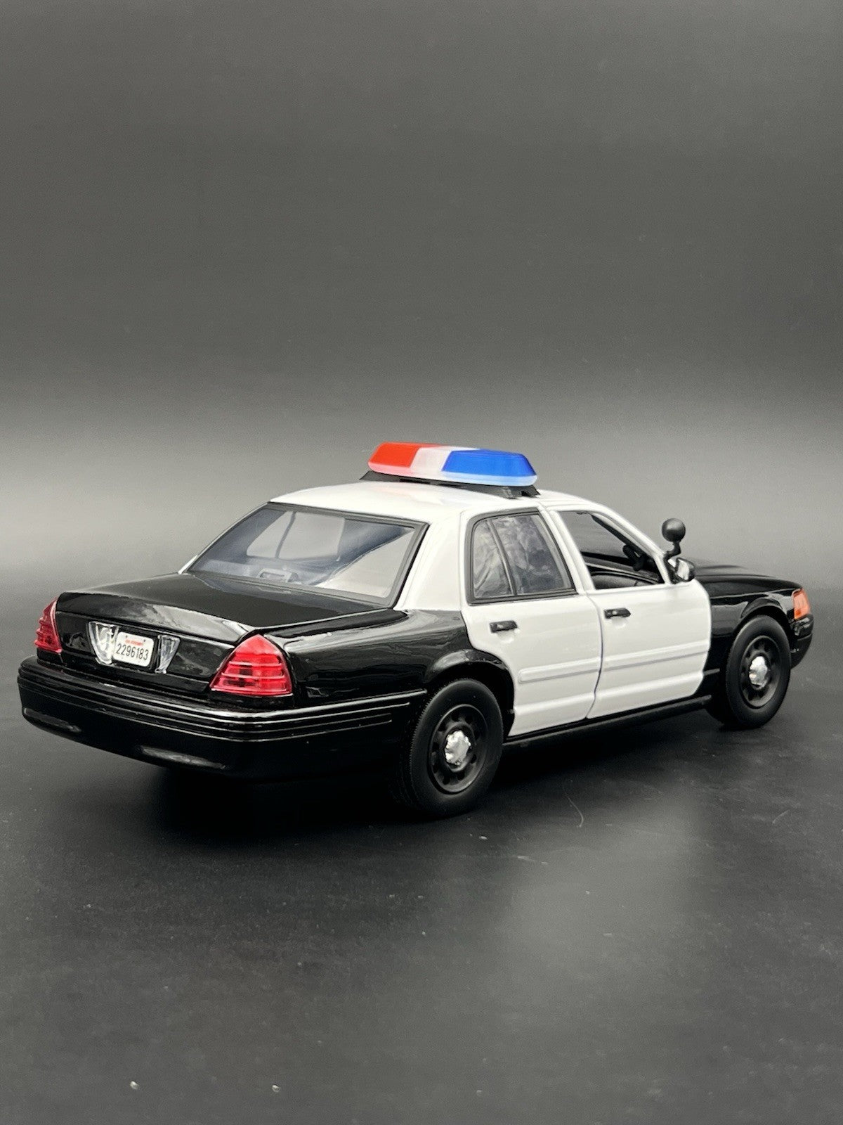 1/18 Blue Red Federal Signal Vista Lightbar Police Sheriff SUV Car Ford Chevy7