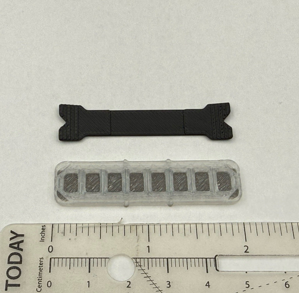 1/24 25 27 Scale LED Ready Whelen Liberty II Lightbar 2-Divider Police 2449C22