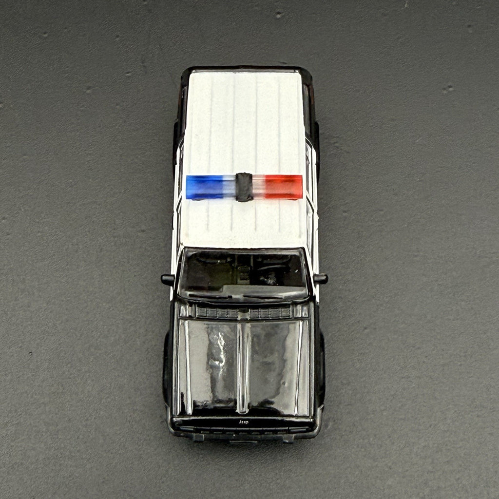 2-Pack 1/64 Scale Model Jetsonic Blue Clear Red Lightbar Police 6424BCR3