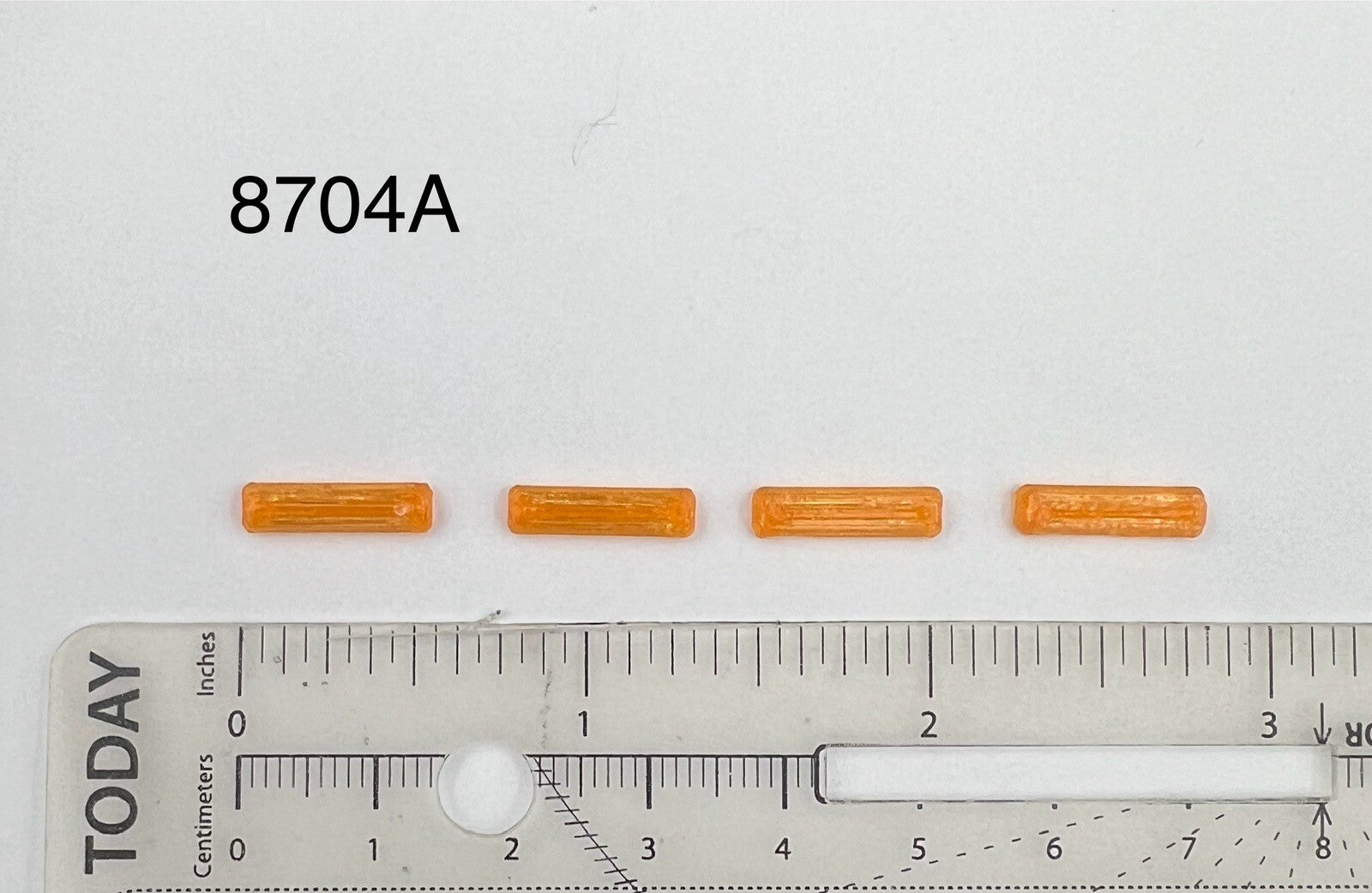 4 Pack 1/87 HO Scale Amber Code 3 MX7000 Lightbar Security Car Tow Work Truck0