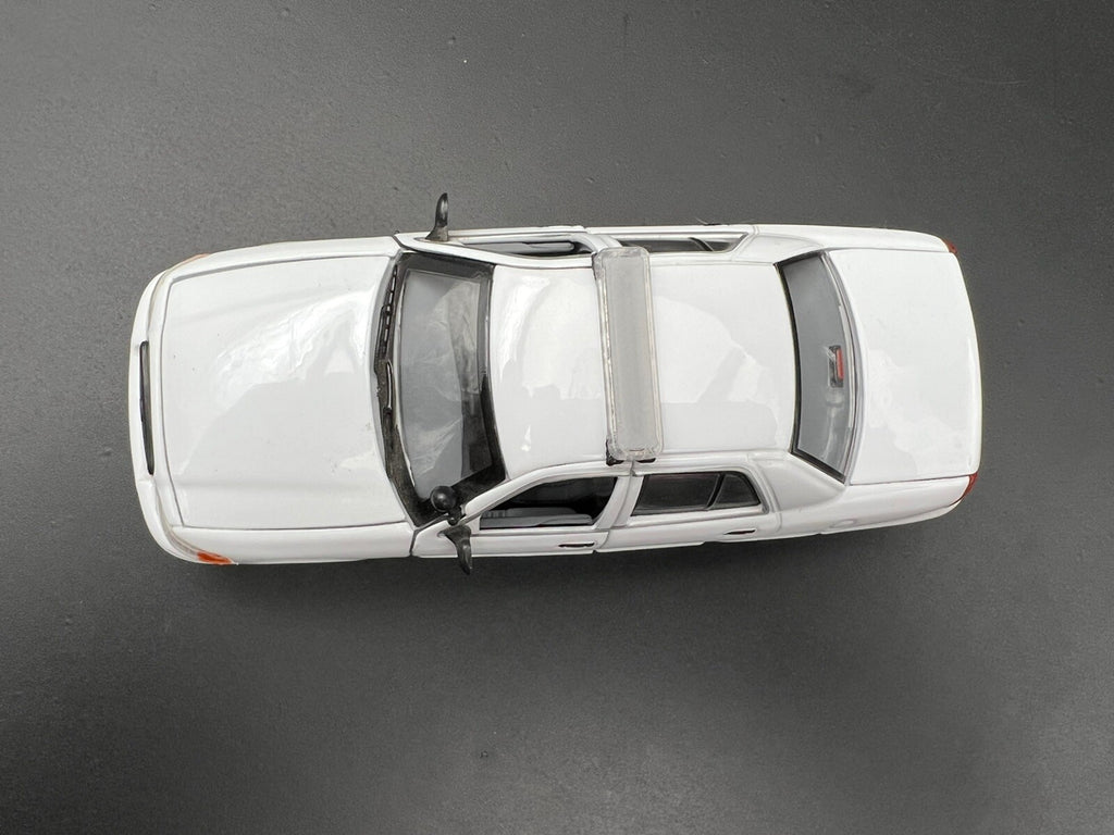 2 Pack 1/43 Sedan Length Whelen LED Gray Top Lightbar O Scale Police Sheriff2