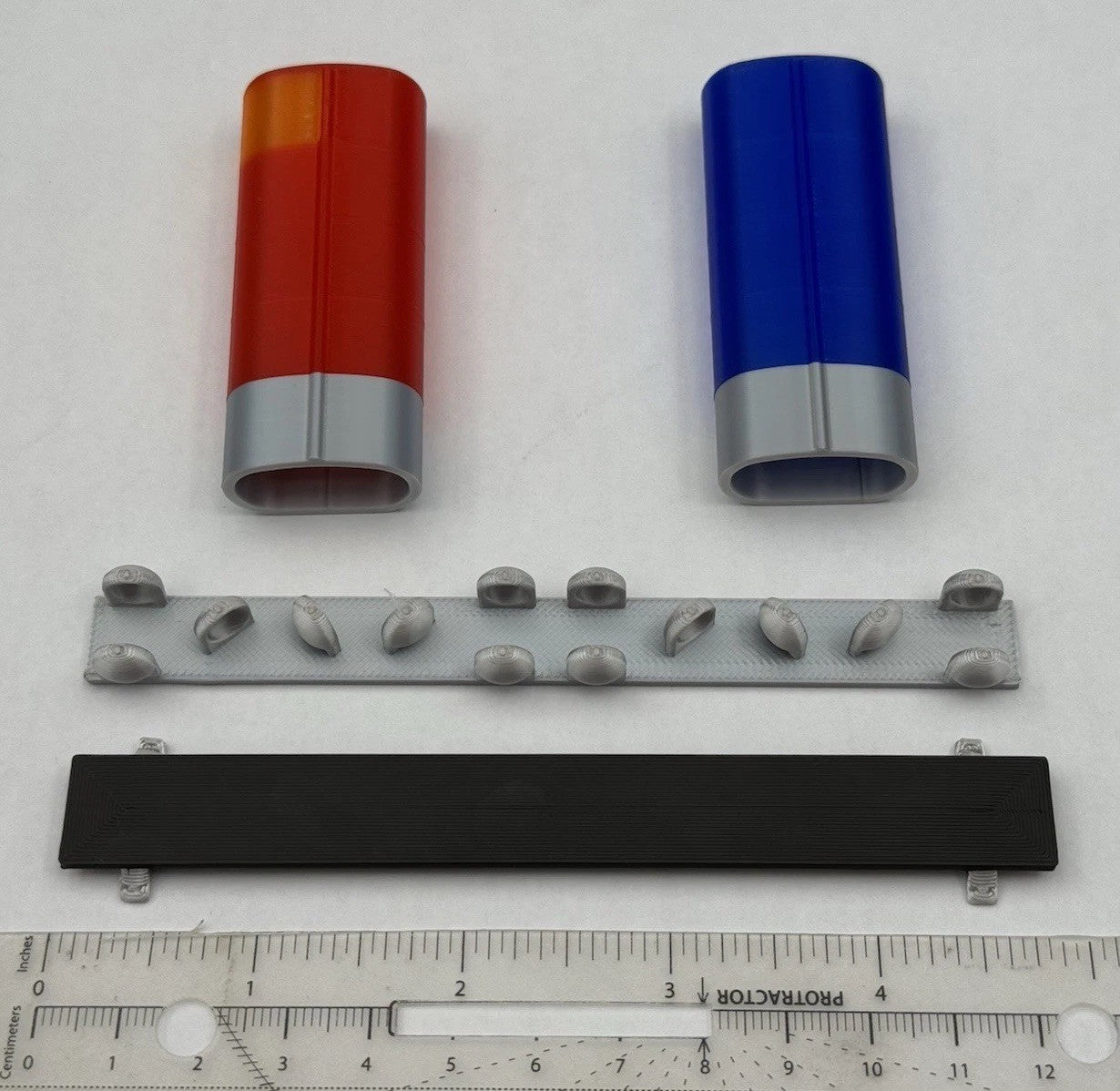 1/10 LED Ready AeroDynic Lightbar 240 Robert LA Sheriff Police Blue Red 1001BR22