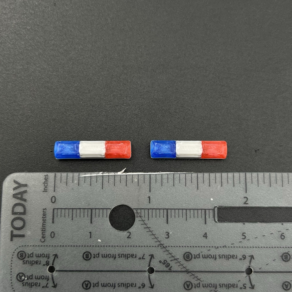 2 Pack 1/64 Smith Wesson 8000 8780 8880 8980 Lightbar Blue Red Police Sheriff1