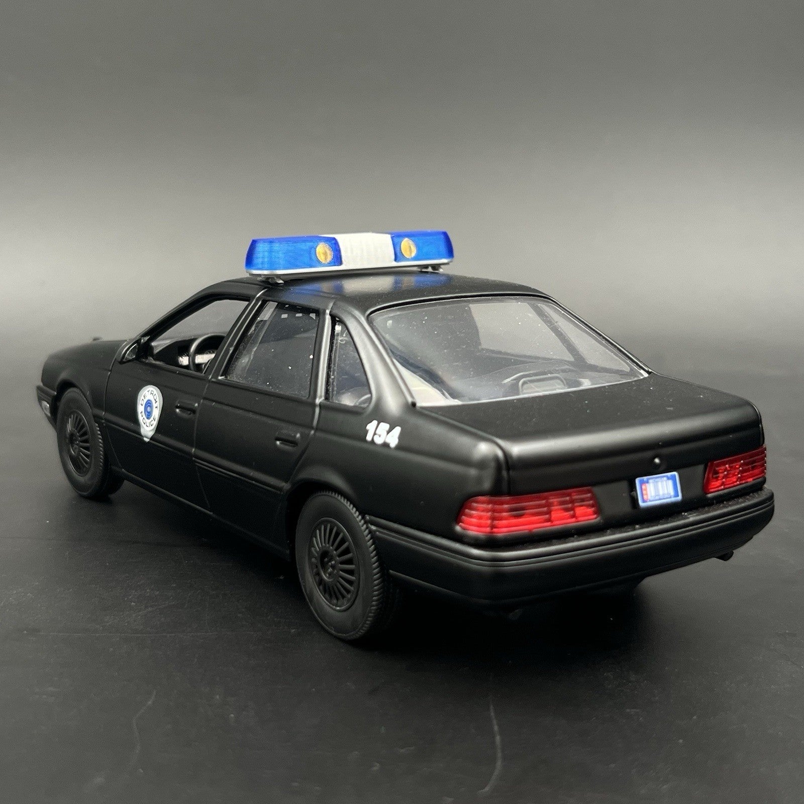 1/24 1/25 Blue Whelen 80H 90H 8000 Lightbar Police Sheriff Fire Highway Patrol6