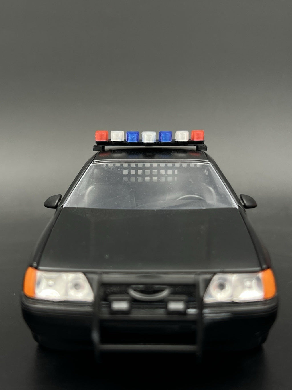 1/24 25 LED Ready Blue Red Federal Signal Vector Vision Lightbar Police LVMPD6