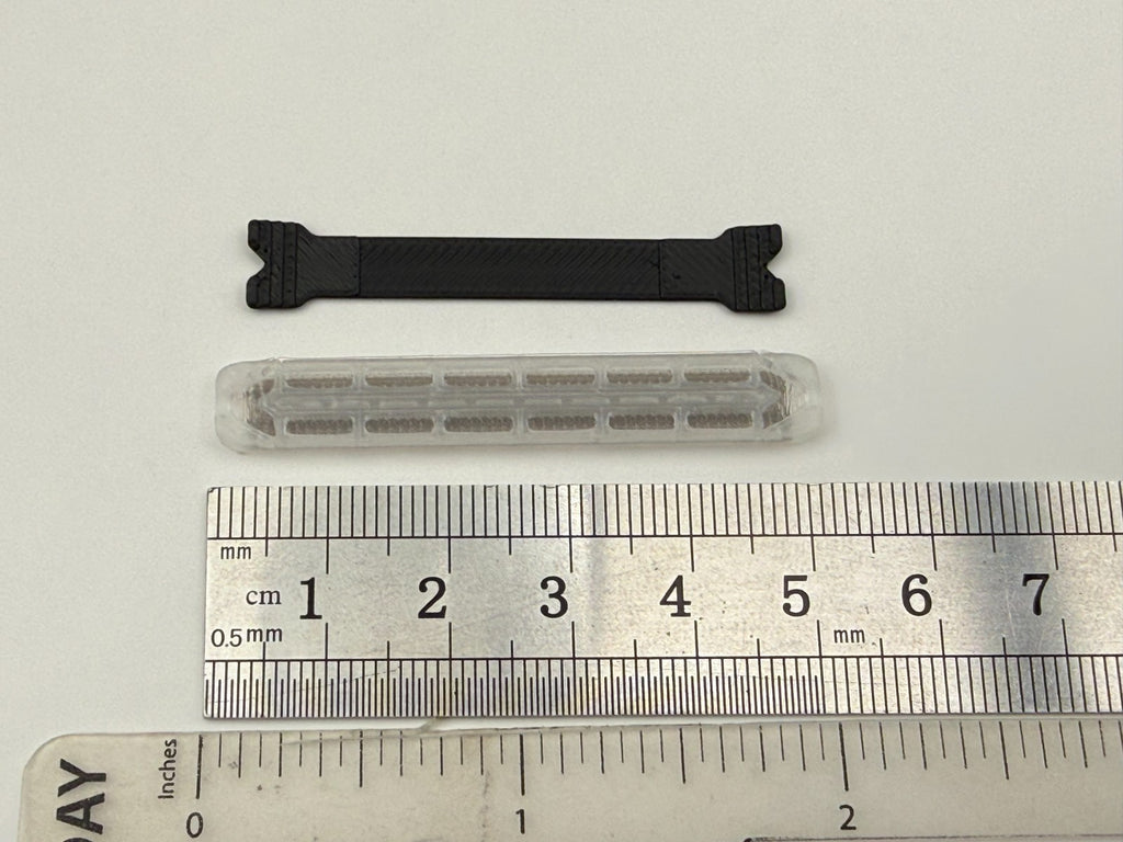 1/24 1/25 Scale Model LED Compatible Clear Narrow Lightbar Police Fire 2472C2