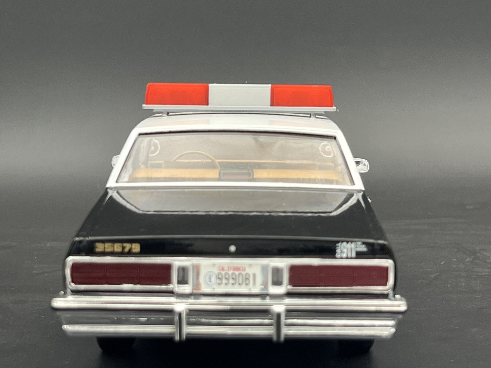 1/18 Red Federal Signal Twinsonic Lightbar Police Sheriff State Highway Patrol9