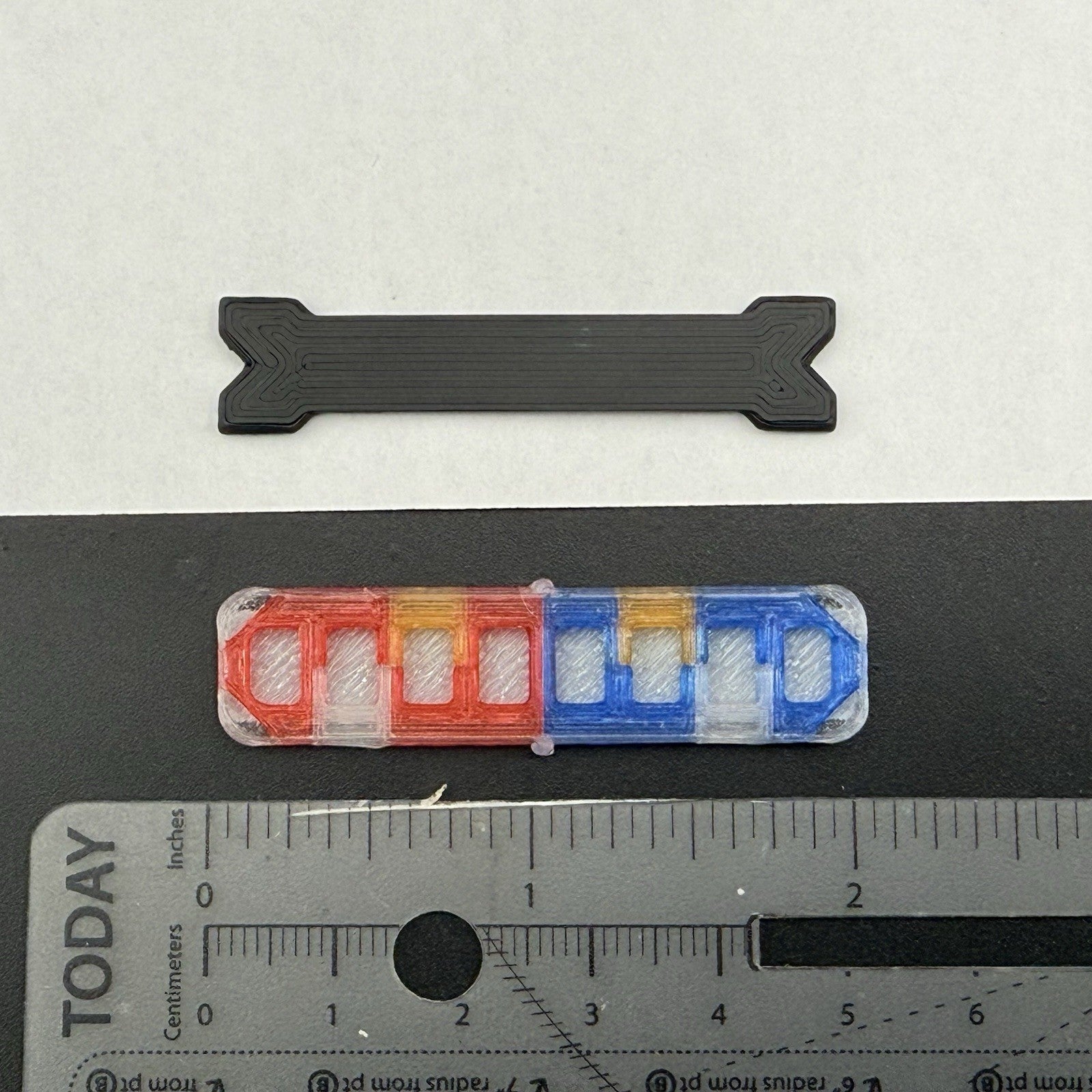 1/24 25 27 LED Ready Whelen Liberty II Blue Red Oakland Police Lightbar 2449BR11