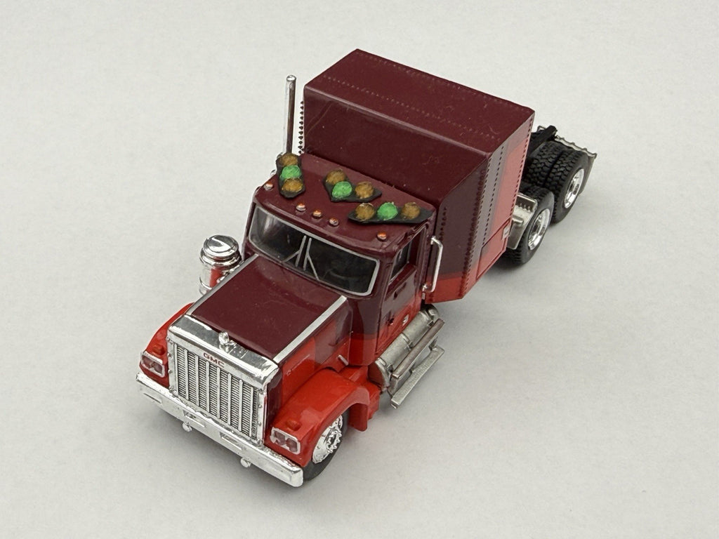3 Pack 1/87 HO Scale Amber Green Split Vision SLR Lightbar Truck 8709SL3AG4