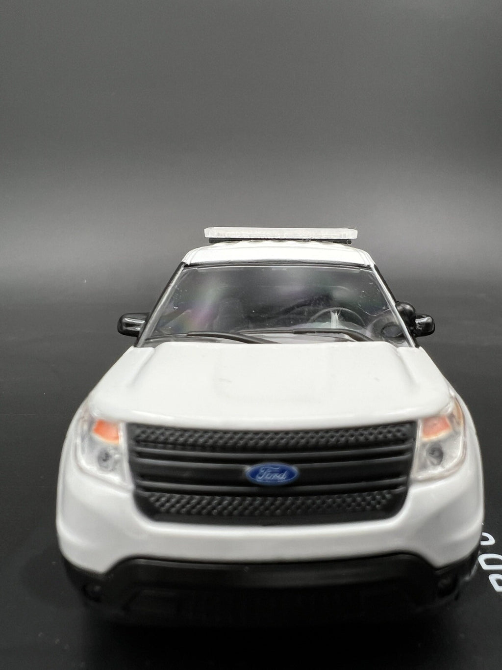 2 Pack 1/43 SUV Length Whelen LED Gray Top Cover Lightbar O Scale Police Sheriff2