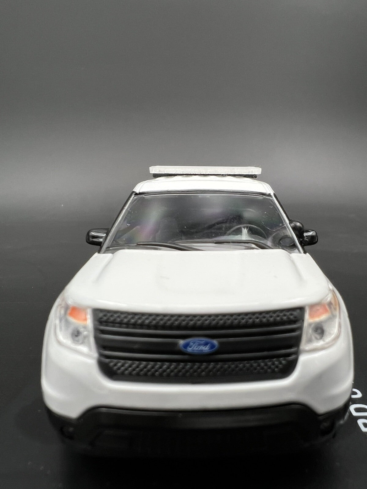 2 Pack 1/43 SUV Length Whelen LED Gray Top Cover Lightbar O Scale Police Sheriff2