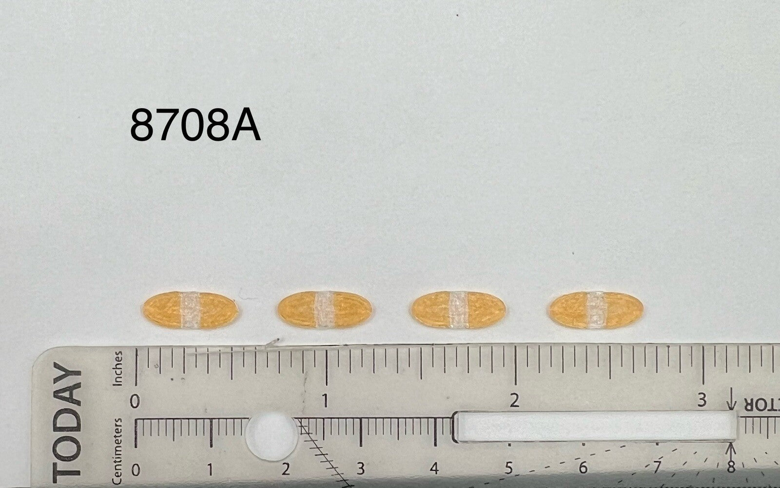 4 Pack 1/87 HO Scale Amber Federal Signal Arjent Lightbar Security Car Tow Truck0