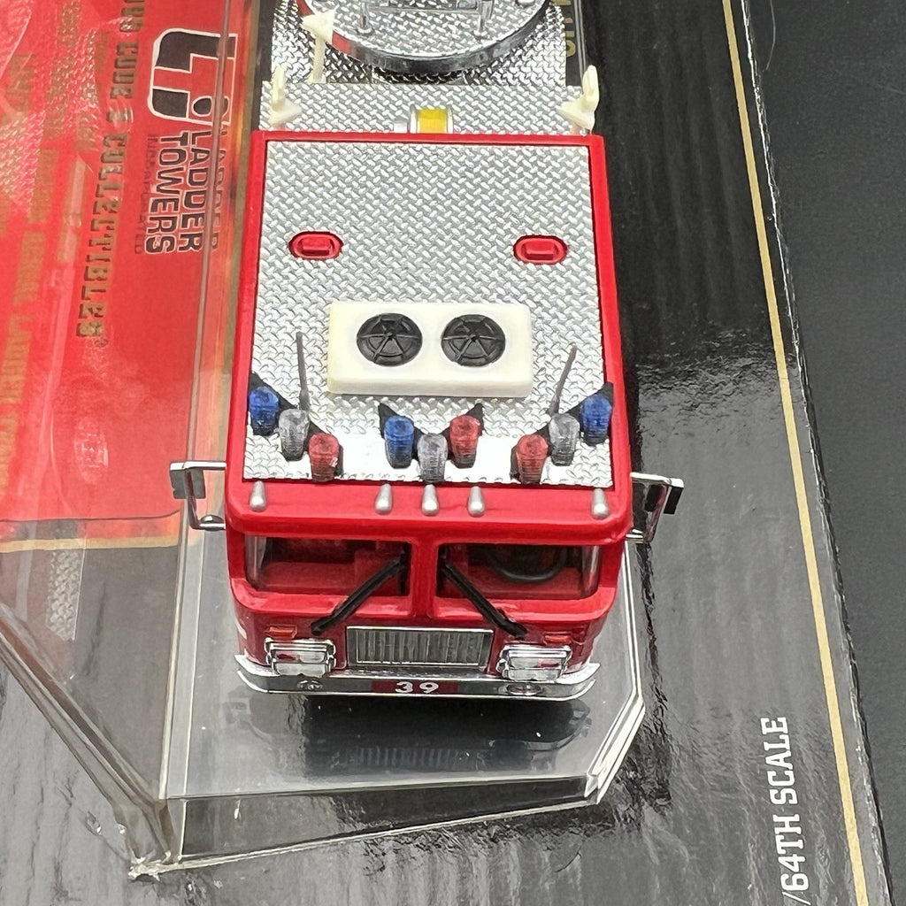 3 Pack 1/64 Blue Red Split Vector Lightbar Fire Truck Engine Police Code 34