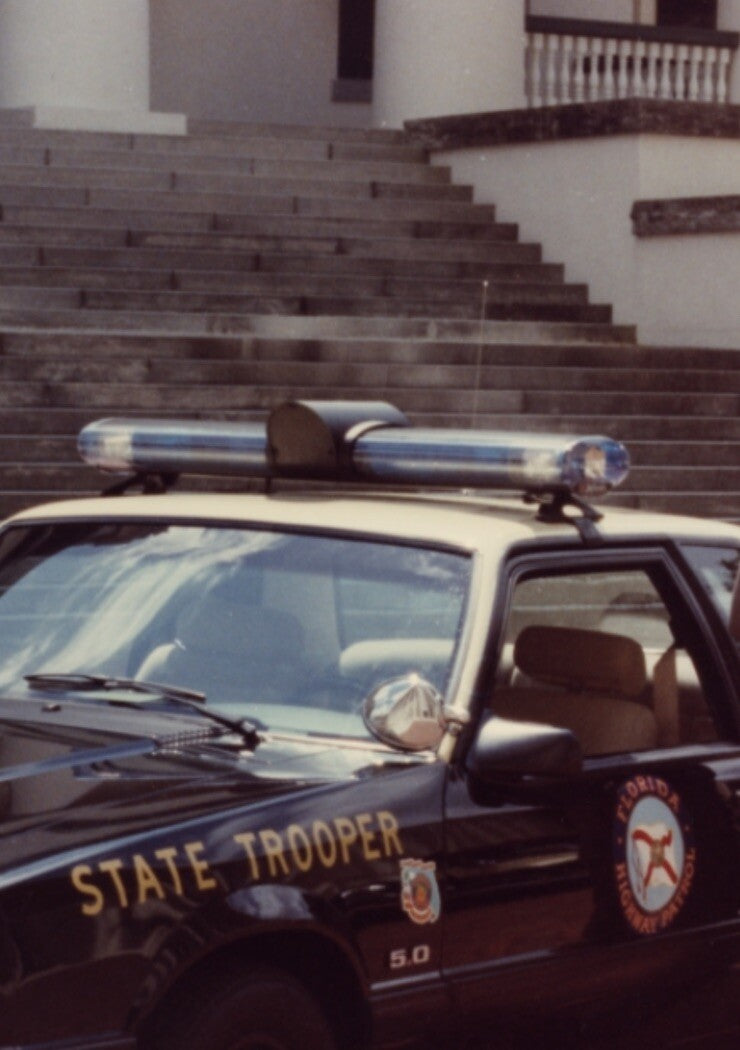 1/18 Scale Model Jetsonic Lightbar Blue Clear FHP Florida Highway Patrol Police 14