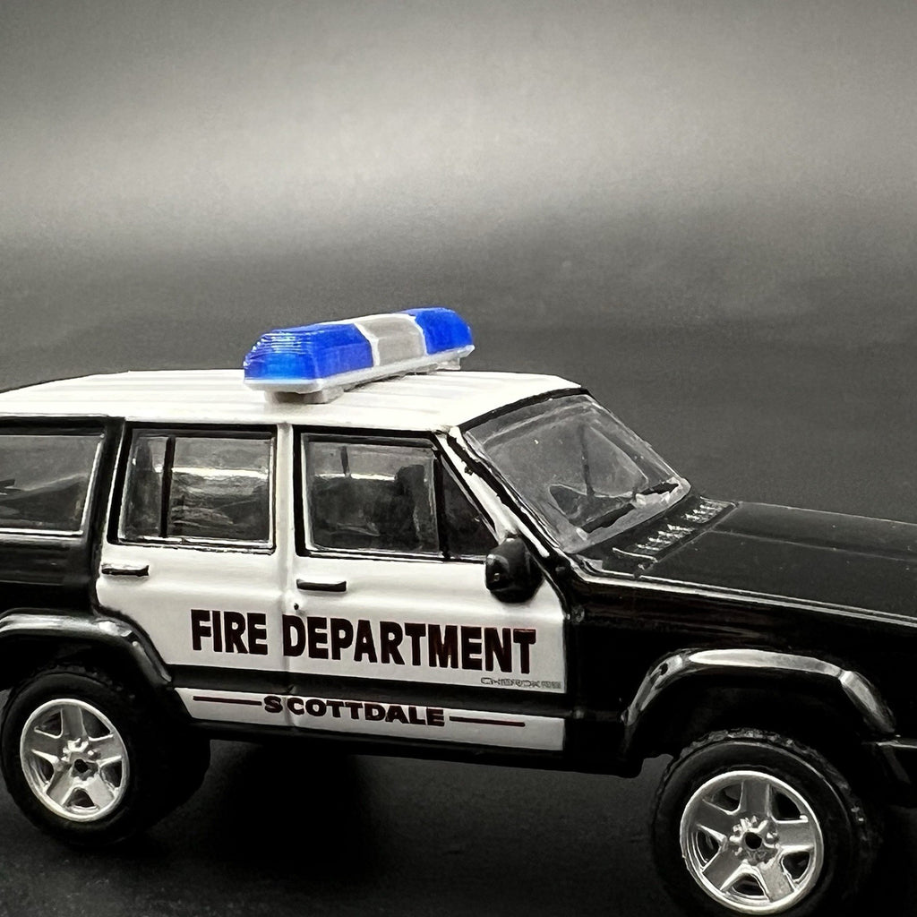 2 Pack 1/64 Smith Wesson 8000 8780 8880 8980 Lightbar Blue Fire Police Sheriff8