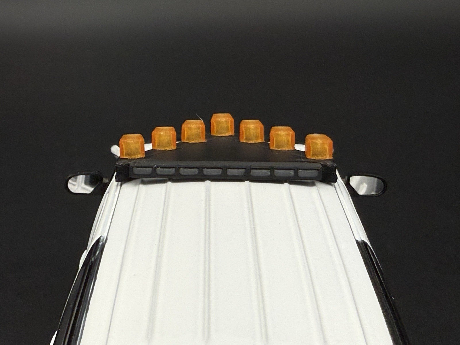 1/24 25 Scale Model LED Ready Amber Federal Vector Lightbar Tow Security 2432A13