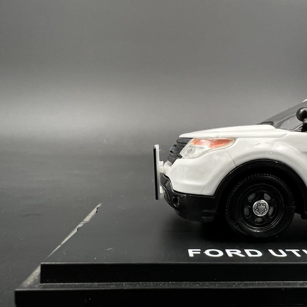 2 Pack 1/43 NYPD Style Sedan + SUV Push Bumper New York Police Sheriff11