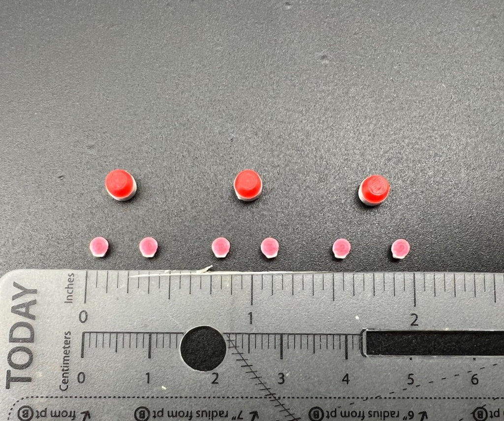 9 Pack 1/64 Pennsylvania State Police Beacon Brake Light Kits PSP Greenlight6