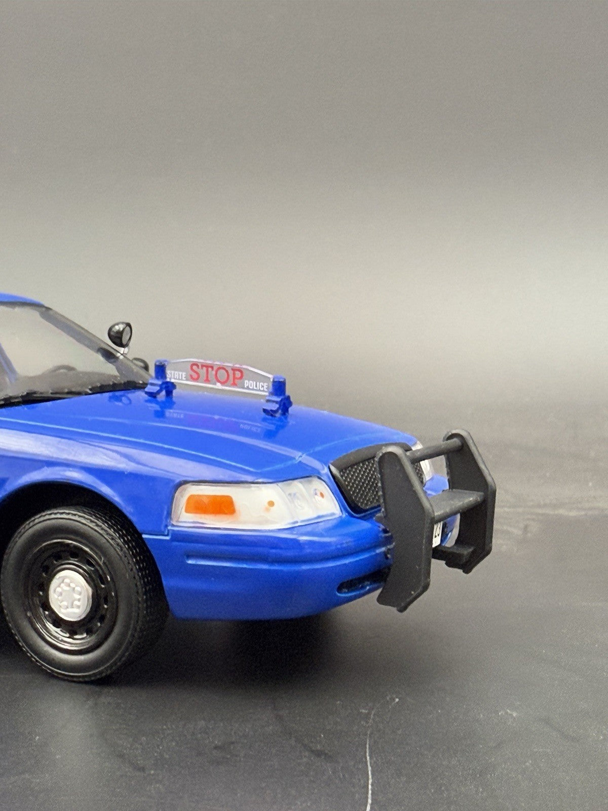 1/24 25 Go Rhino Push Bumper Pushbar For Motormax Greenlight Crown Vic Police3