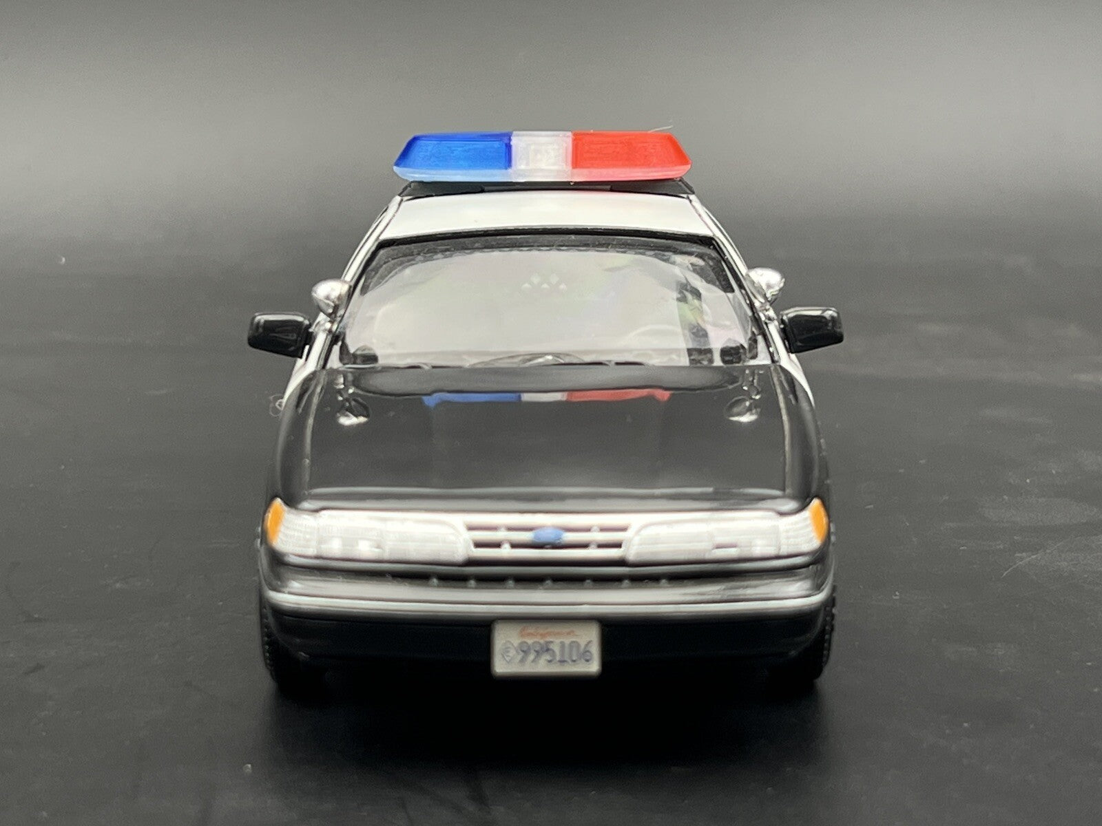 1/24 25 Blue Clear Red Federal Signal Vista Lightbar San Diego Police Sheriff3