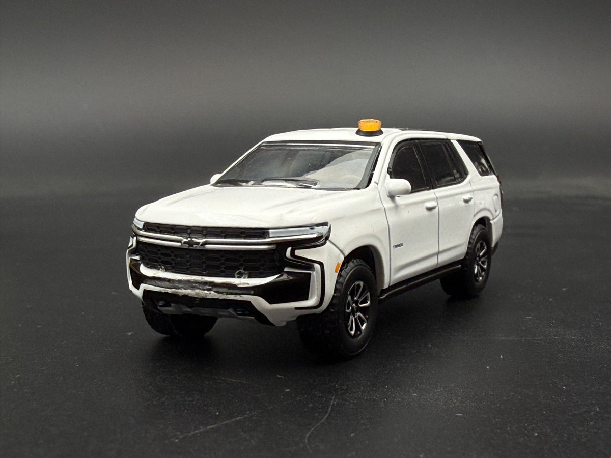 4-Pack 1/64 Scale Model Slim Amber Beacon Lightbar Construction Tow 6462A6