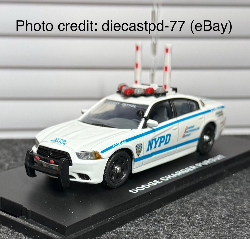 1/43 NYPD Highway Patrol Style High Riser Lightbar New York Police Sheriff2