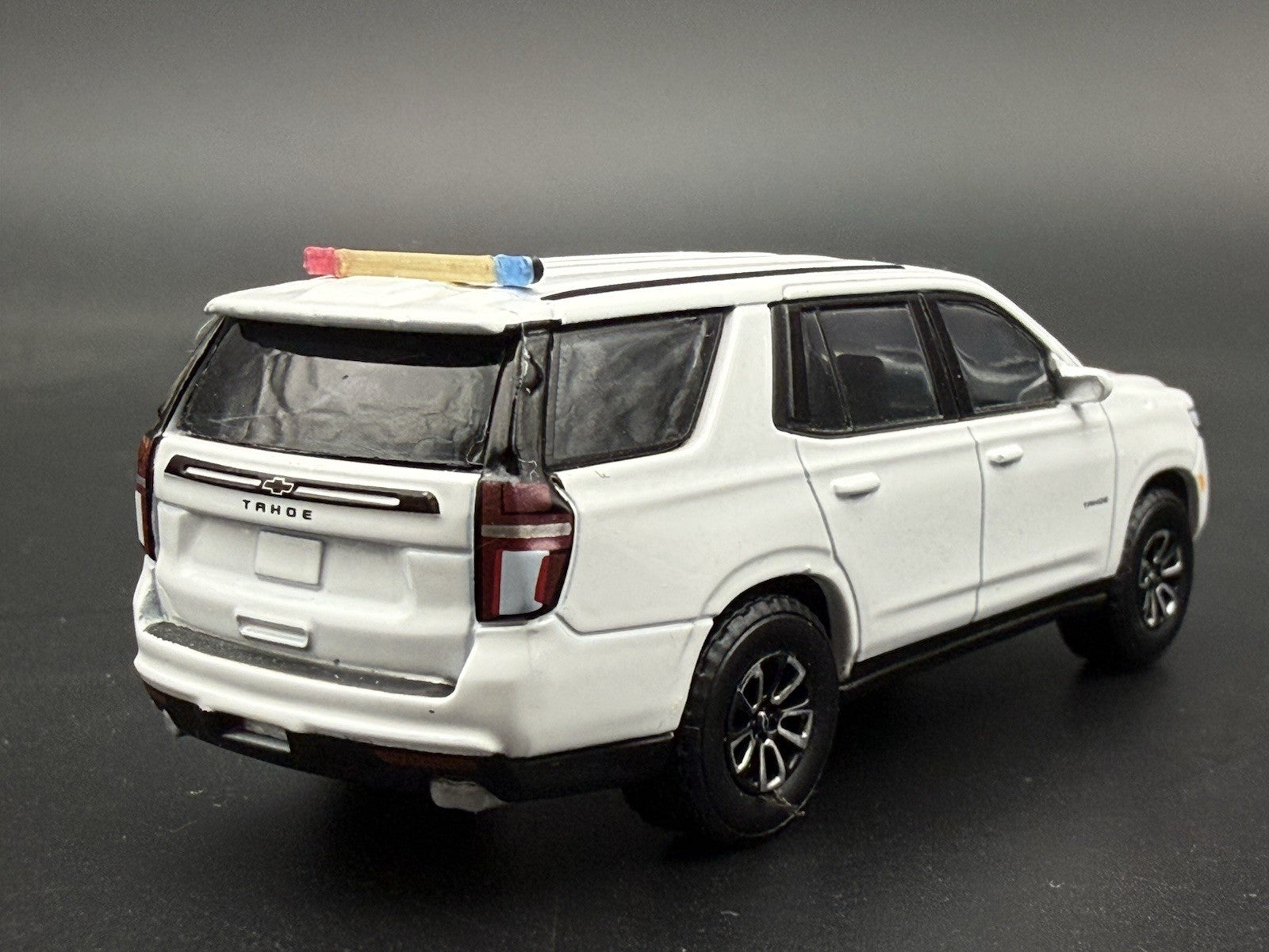 2 Pack 1/64 Scale XL Amber Blue Red Interior Arrow Board Deck Lightbar 6432XLABR5