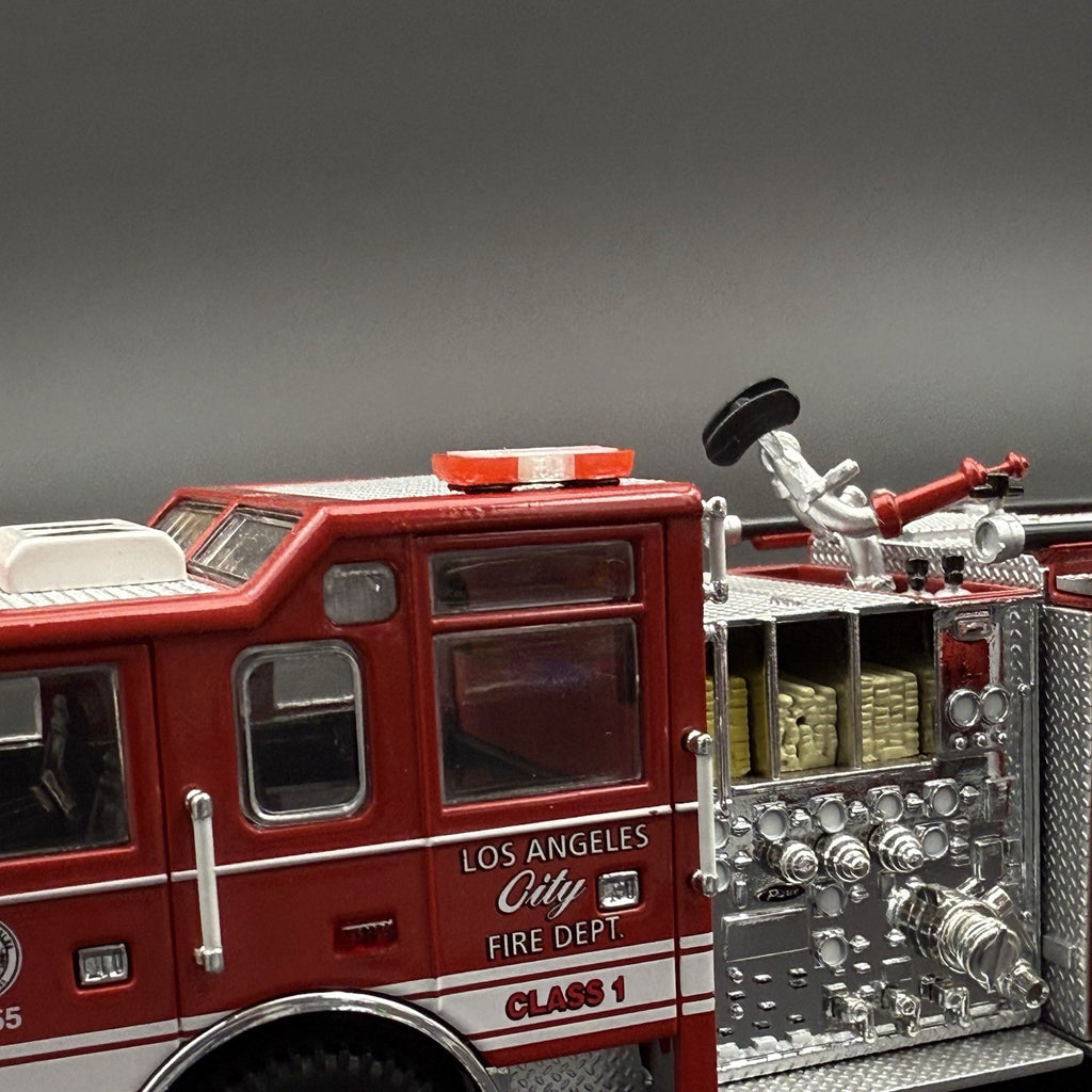 2 Pack 1/64 Mini Whelen Edge Red Clear Red Lightbar Gray Top Police Fire EMS6