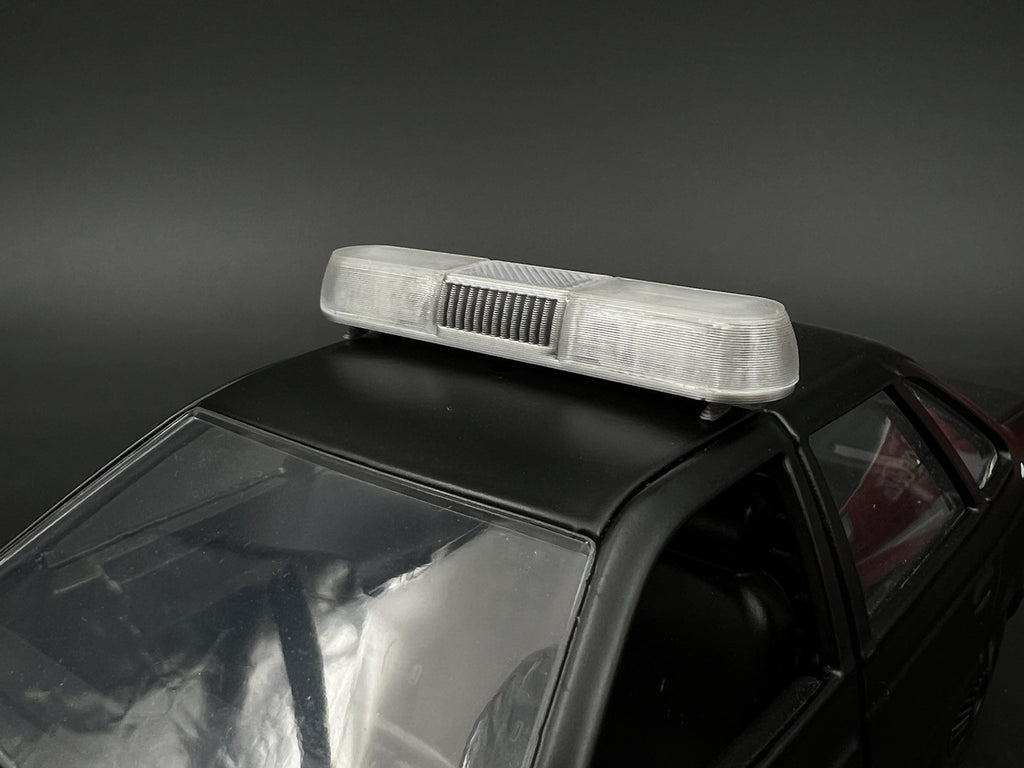 1/24 1/25 Clear Whelen 80H 90H 8000 Lightbar Police Sheriff Fire Highway Patrol12