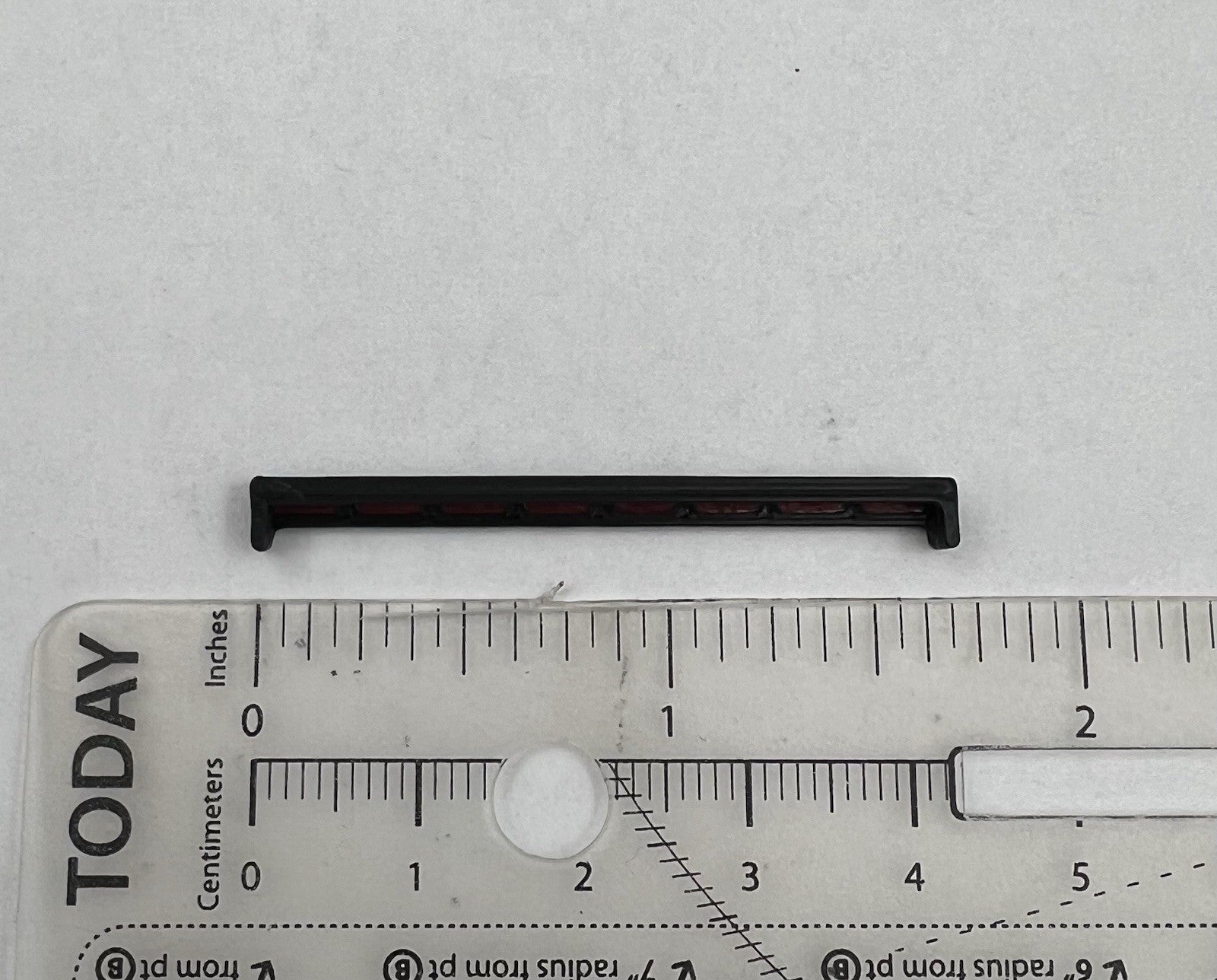 1/24 LED Ready Red Traffic Advisor Arrow Stick Deck Lightbar Police Sheriff Fire4