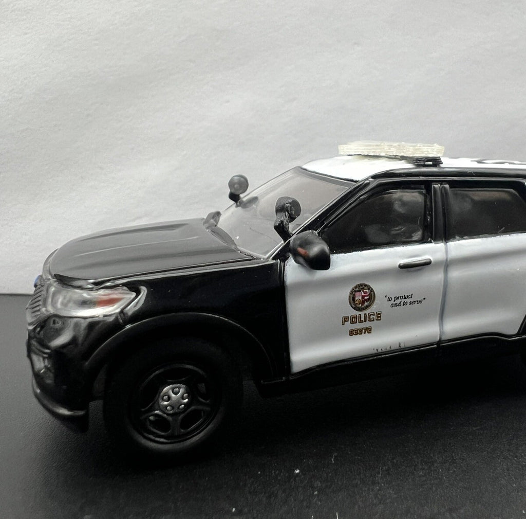 4-Pack 1/64 Scale Model Spotlights For Greenlight Fire Police Car SUV 64217