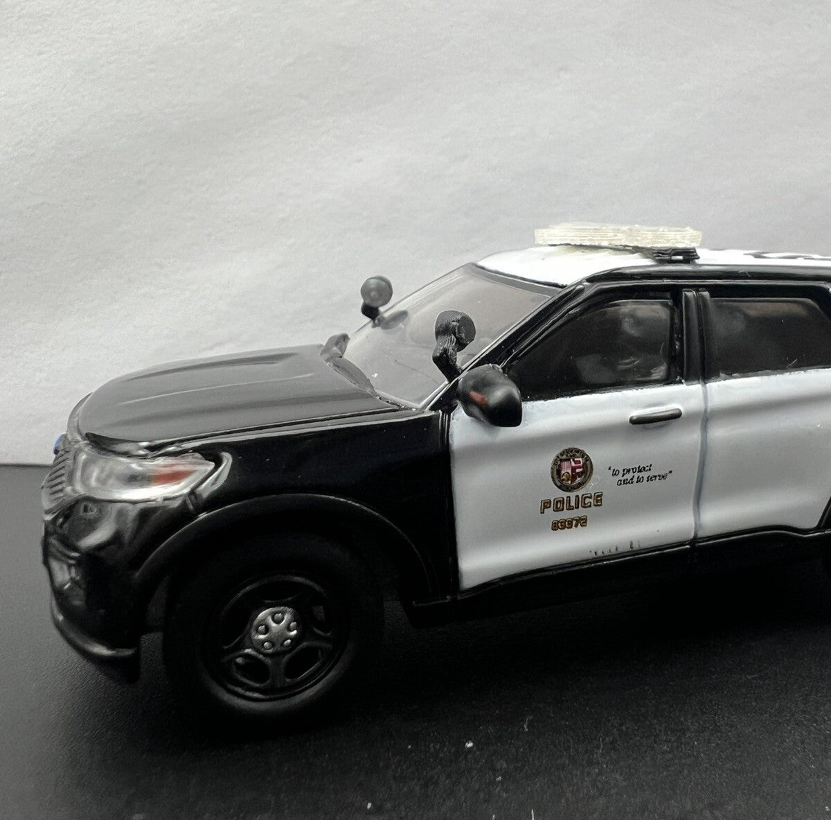 4-Pack 1/64 Scale Model Spotlights For Greenlight Fire Police Car SUV 64217