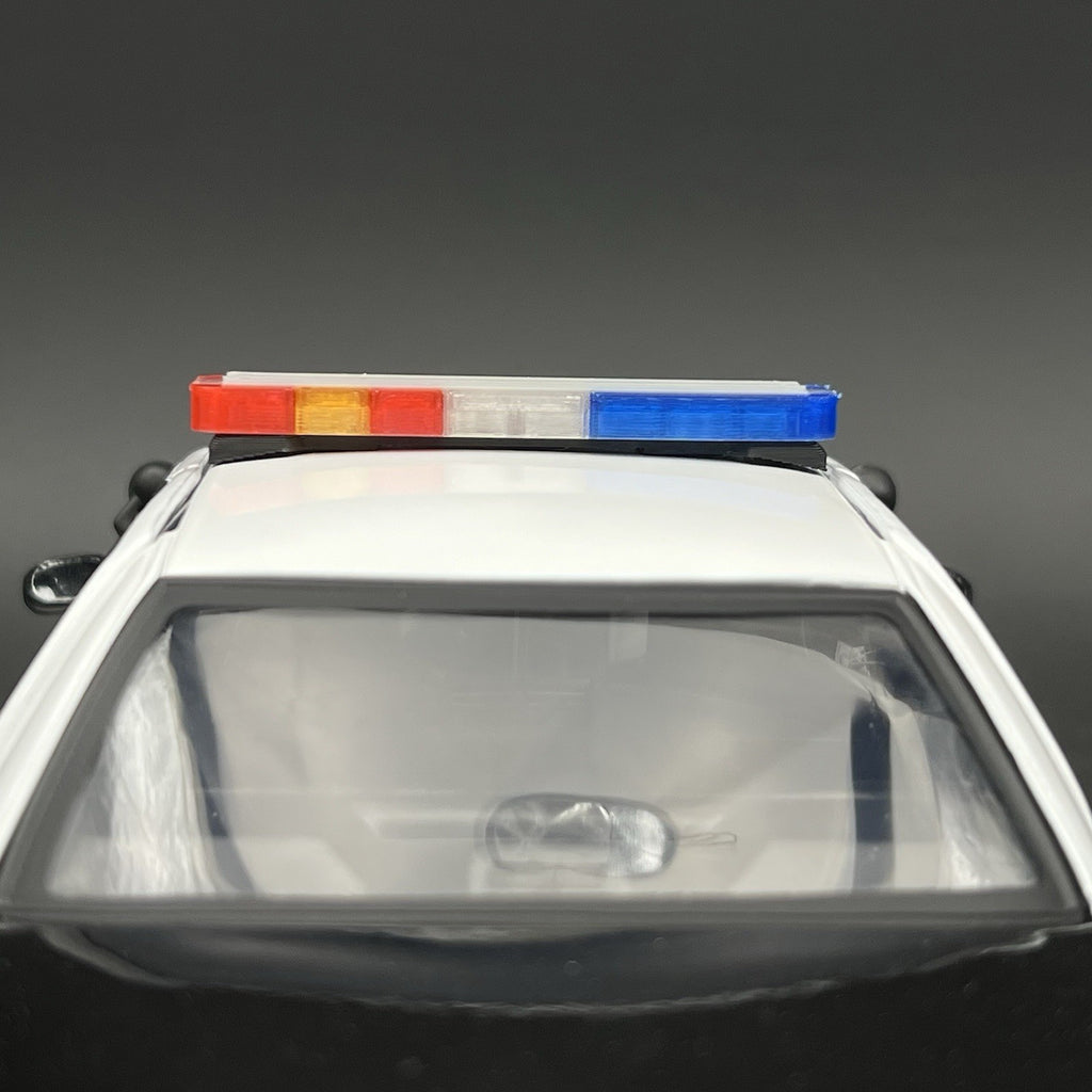 1/18 LED Ready Whelen Edge Connecticut State Police Lightbar Blue Red Amber13