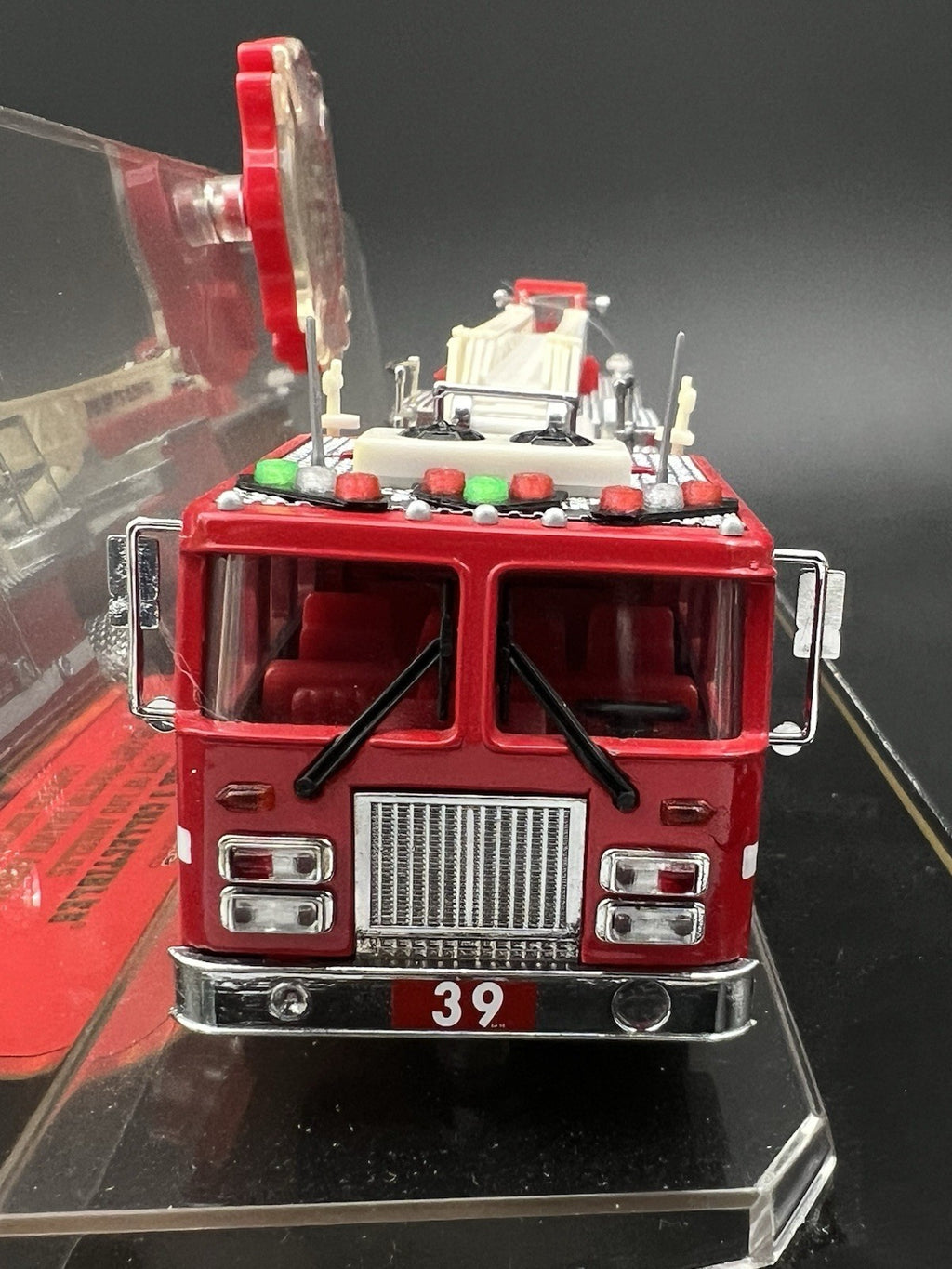 3 Pack 1/64 Chicago Fire CFD Green Red Split Vision SLR Lightbar Truck Code 38